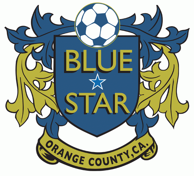 orange county blue star 2007-pres primary Logo t shirt iron on transfers